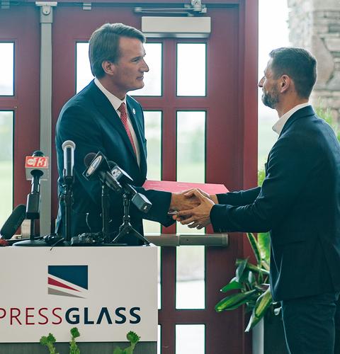 Press Glass to Expand in Henry County